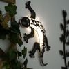 LED Solarleuchte, Gecko zur Wandmontage, bronzefarben, 50 cm Bild 4