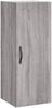 vidaXL Highboard Grau Sonoma 34,5x34x180 cm Holzwerkstoff 3198951 Bild 5