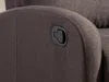 Vente-unique - Relaxsessel Fernsehsessel - Stoff - Braun - ISAO Bild 5