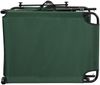 Sonnenliege Lomeda mit Sonnendach 187x53x27cm Dunkelgrün [casa. pro] Bild 2