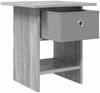 vidaXL Nachttisch 2 pcs Graues Sonoma 41 x 40 x 45 cm Holzwerkstoff 8000447 Bild 5