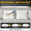 LILENO HOME Kopfkissen 70x90 (1er Set) – 95 °C waschbar, Oeko-Tex & Made in DE – Allergiker Kissen anpassbar für himmlischen Schlaf – Haut schmeichelndes & geruchsfreies Pillow weich Bild 3