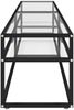 vidaXL TV-Schrank Transparent 200x40x40,5 cm Hartglas 331726 Bild 4