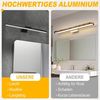 FIVMEN LED Spiegelleuchte Spiegellampe Wandleuchte Lampe LED Badleuchte Badezimmer Beleuchtung, 15W, für Wandbeleuchtung und Spiegel Beleuchtung Bild 3