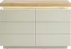 Vente-unique - HALO Kommode Holz, Platte BeigeBeige - B 40 cm x H 80 cm x L 120 cm Bild 4