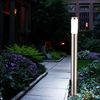 RGB LED Stehleuchte, 2x Steckdosen, Edelstahl H 110 cm Bild 5