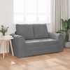 vidaXL Schlafsofa Dunkelgrau 148 x 71 x 83 cm Samt 4106685 Bild 3
