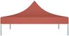 vidaXL Partyzelt-Dach 2x2 m Terracotta-Rot 270 g/m² 315346 Bild 4