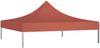 vidaXL Partyzelt-Dach 2x2 m Terracotta-Rot 270 g/m² 315346 Bild 3