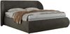 Polsterbett mit Lattenrost, Doppelbett Bettkasten, Bettgestell mit Gasdruckfeder - CAELA CLASSIC - 160 x 200 cm - Dunkelgrau Velvet Bild 5
