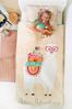 Little Monster Renforcé Bettwäsche 135x200 cm Alpaca Adventure Sand Bild 2