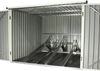 Westmann Metall Fahrradgarage, Gartenbox, Aufbewahrungsbox, anthrazit, 203 x 200 x 158 cm (B x L x H) Bild 3