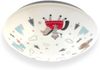 Kinderzimmer Lampe RITTER THEO Deckenlampe Opalweiß & bunt Ø 35cm Bild 2