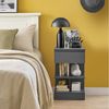 SoBuy Nachttisch FBT49, Nachtschrank Beistelltisch Aufbewahrungsschrank Sofatisch, Nachttisch schmal, mit 1 Schublade und 2 Ablagen, Schlafzimmer Bild 1