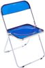Klappstuhl Pornainen 2er Set Dunkelblau, transparent [en. casa] Bild 5