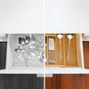 Relaxdays Besteckkasten Bambus 48cm ausziehbar Bild 5