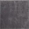 vidaXL Teppich HUARTE Kurzflor Weich und Waschbar Anthrazit 160x160 cm 375002 Bild 2