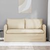 vidaXL Sofa Creme 156 x 82 x 85 cm Stoff 42024523 Bild 3