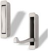 SO-TECH® Klapphaken für Garderoben ZILLY zum Einlassen Lochabstände 96 - 128 mm, (2-St), 80x20 mm, Lochabstand 66 mm, Chrom matt, 2 Stück Bild 2