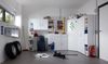Mehrzweckschrank >MULTIRAUMKONZEP< (BxH: 80x185 cm) in WEISS - 80x185cm (BxH) Bild 4