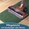 ANRO Fußmatte POET Schuhparkplatz schmal Schmutzfangmatte Unifarben, eckig, Höhe: 3 mm, Schuh-Abstellplatz rutschfest 25x60cm Kräusel Grün wasserdicht Bild 4