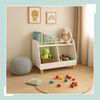 Relaxdays Kinderregal niedrig für Spielzeug Bild 3