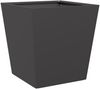 vidaXL Pflanzkübel Schwarz 40x40x40 cm Stahl 851052 Bild 2