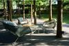 Gartenlounge-Set >Novella< (5-teilig) grün / grau, 2-Sitzer, 2x Sessel, 2 Couchtische Bild 2