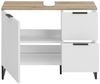BASIC by Balculina Waschbeckenunterschrank Denver Waschbeckenunterschrank, Badezimmerschrank BxHxT 80x60x35 (1-St) Breite 80 cm, Tür L/R montierbar, Softclose Bild 3