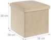 Relaxdays Sitzhocker mit Stauraum Bild 5