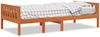 vidaXL Kinderbett ohne Matratze Wachsbraun 90x190 cm Massivholz Kiefer 855032 Bild 2