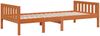 vidaXL Kinderbett ohne Matratze Wachsbraun 90x190 cm Massivholz Kiefer 855032 Bild 3