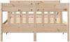 vidaXL Massivholzbett ohne Matratze 120x190 cm Kiefernholz 3306282 Bild 4