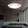 LED Deckenleuchte, Blattsilber, Kristalle, DMxH 35x6,1cm Bild 5