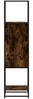 vidaXL Highboard Räuchereiche 35,5x35x139 cm Holzwerkstoff Metall 849036 Bild 4