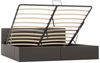 VidaXL Hydraulisches Stauraumbett, Kunstleder grau, 180×200 cm Bild 2