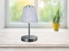 LED Tischleuchten 2er SET 4-fach Dimmer Silber Alabaster Glas, Höhe 24cm Bild 5