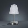 LED Tischleuchten 2er SET 4-fach Dimmer Silber Alabaster Glas, Höhe 24cm Bild 4