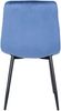 Esszimmerstühle 4er Set VOUL - Blau, Samt Gesteppter Polsterstuhl Küchenstuhl mit Bodenschonern Esszimmerstuhl Stuhl Esszimmer Küchenstühle Wohnzimmerstühle Bild 5