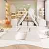HOME DELUXE Spielsofa LIV inkl. Stapelsteine - Cord Beige Bild 2