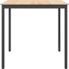 Bartisch, Stehtisch, Bistrotisch Natur 110 x 110 x 105 cm Massives Kiefernholz Bild 5