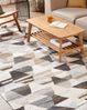 Kelim Teppich Wolle mehrfarbig 200 x 300 cm Patchwork Kurzflor ARGAVAND Bild 3
