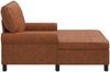 vidaXL Lounge-Liege mit Kissen Braun 91 x 157 x 91 cm Kunstleder 42022918 Bild 5