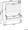 Schuhschrank GYMPIE Hellbraun Bild 2
