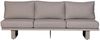 3-Sitzer Gartensofa Bear - Aluminium & Outdoor-Stoff, Sand Bild 2
