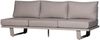 3-Sitzer Gartensofa Bear - Aluminium & Outdoor-Stoff, Sand Bild 1