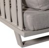 3-Sitzer Gartensofa Bear - Aluminium & Outdoor-Stoff, Sand Bild 3