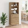 vidaXL Highboard Artisan-Eiche 69,5 x 32,5 x 180 cm Holzwerkstoff 3416034 Bild 4