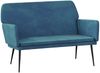 vidaXL Sitzbank Blau 108x79x79 cm Samt 351391 Bild 2
