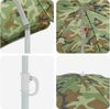 vidaXL Garten-Sonnenschirm 263 x 263 x 272 cm 170T Polyester Tarnung 4010670 Bild 5